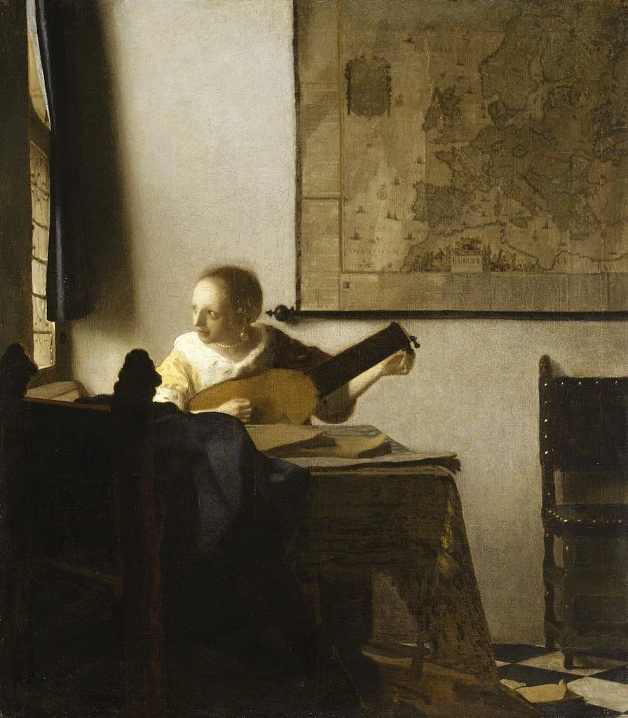 Donna con il liuto - Metropolitan Museum of Art, New York